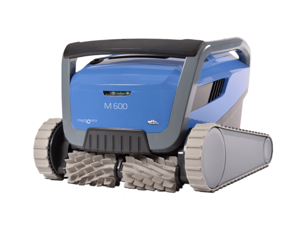 Maytronics - Dolphin M600 Robotic Pool Cleaner with Caddy